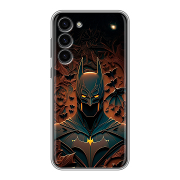 Силиконовый чехол на Samsung Galaxy S23 Plus с принтом Batman Бэтмен Силиконовый чехол на Samsung Galaxy S23 Plus с принтом Batman Бэтмен