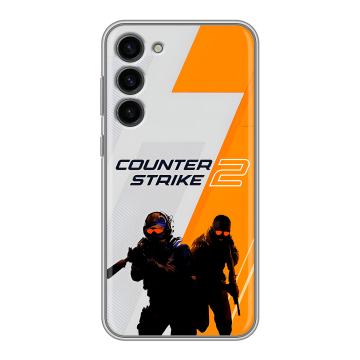 Силиконовый чехол на Samsung Galaxy S23 Plus с принтом Counter Strike Силиконовый чехол на Samsung Galaxy S23 Plus с принтом Counter Strike