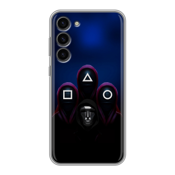 Силиконовый чехол на Samsung Galaxy S23 Plus с принтом Игра Кальмара Силиконовый чехол на Samsung Galaxy S23 Plus с принтом Игра Кальмара