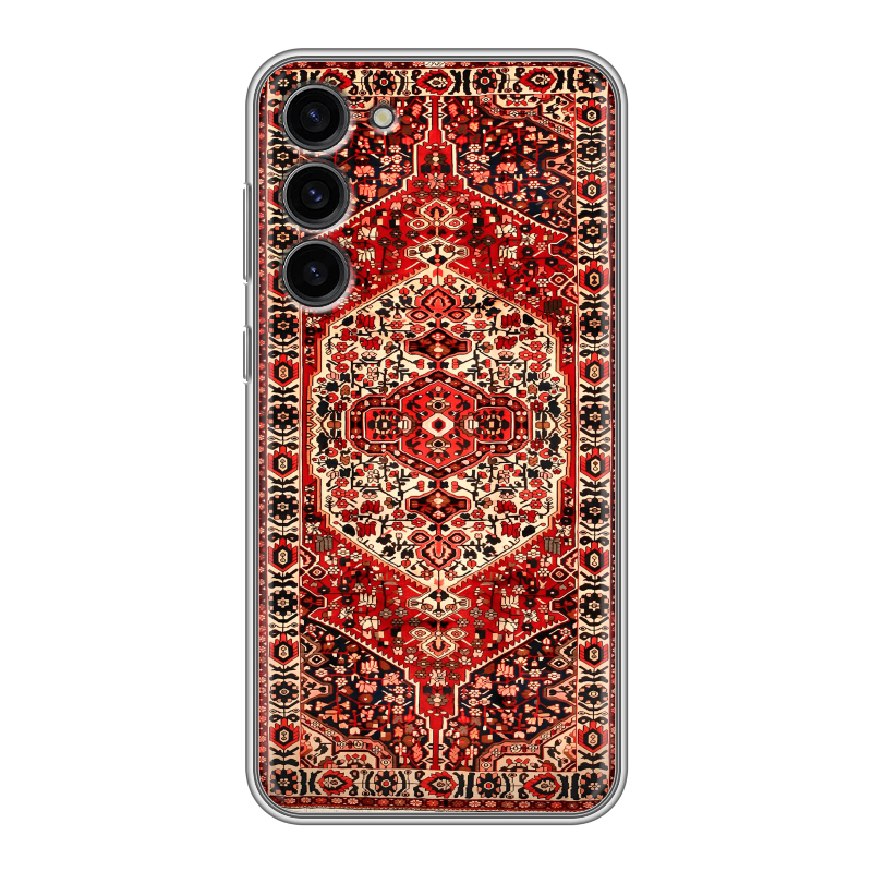 Силиконовый противоударный чехол на Samsung Galaxy S23 Plus с принтом Ковер Силиконовый противоударный чехол на Samsung Galaxy S23 Plus с принтом Ковер