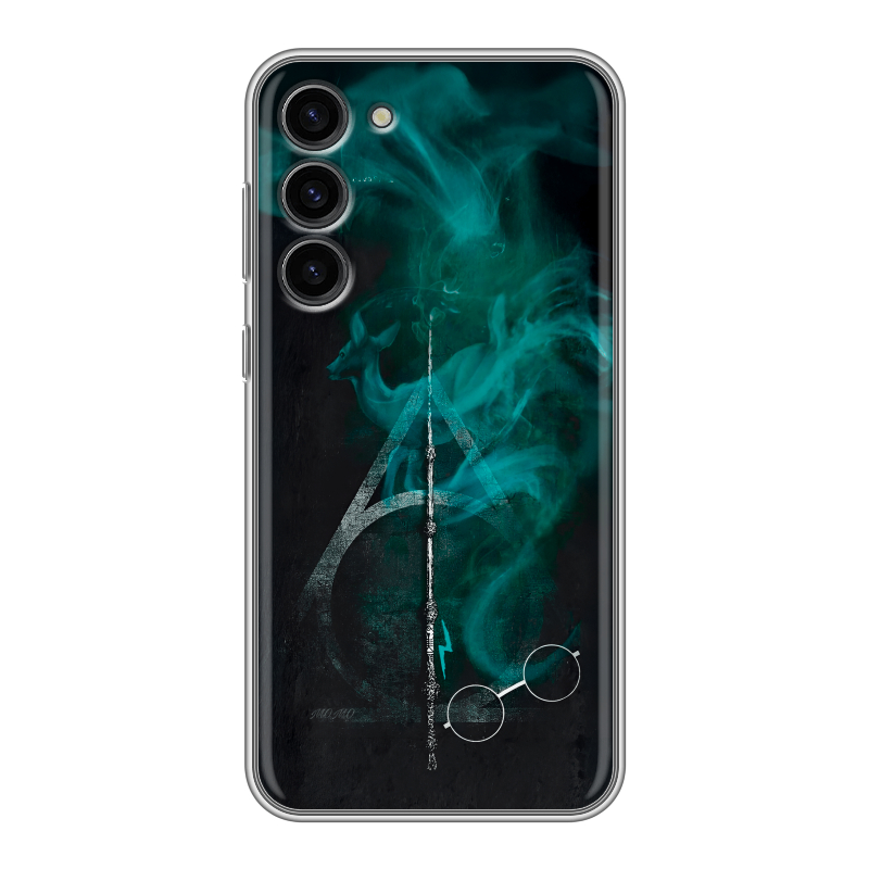 Силиконовый противоударный чехол на Samsung Galaxy S23 Plus с принтом Гарри Поттер Harry Potter Силиконовый противоударный чехол на Samsung Galaxy S23 Plus с принтом Гарри Поттер Harry Potter