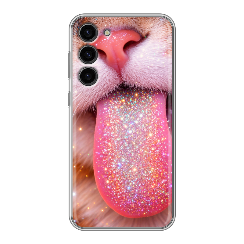 Силиконовый чехол на Samsung Galaxy S23 Plus с принтом для девочек Силиконовый чехол на Samsung Galaxy S23 Plus с принтом для девочек