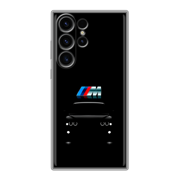Силиконовый чехол на Samsung Galaxy S23 Ultra с принтом БМВ BMW