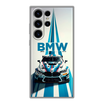 Силиконовый чехол на Samsung Galaxy S23 Ultra с принтом БМВ BMW Силиконовый чехол на Samsung Galaxy S23 Ultra с принтом БМВ BMW