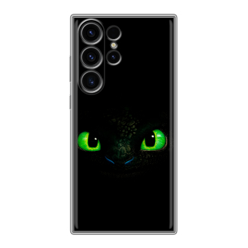 Силиконовый чехол на Samsung Galaxy S23 Ultra с принтом Как приручить дракона Силиконовый чехол на Samsung Galaxy S23 Ultra с принтом Как приручить дракона