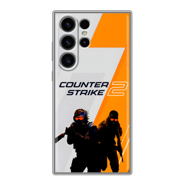 Силиконовый чехол на Samsung Galaxy S23 Ultra с принтом Counter Strike Силиконовый чехол на Samsung Galaxy S23 Ultra с принтом Counter Strike