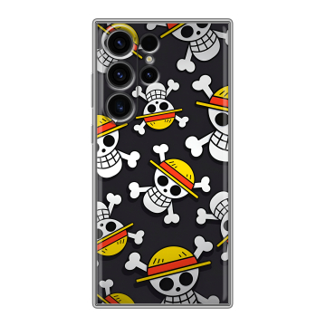 Силиконовый чехол на Samsung Galaxy S23 Ultra с принтом One Piece Ван Пис
