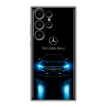 Силиконовый чехол на Samsung Galaxy S23 Ultra с принтом Mercedes Мерседес Силиконовый чехол на Samsung Galaxy S23 Ultra с принтом Mercedes Мерседес