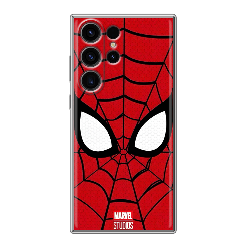 Силиконовый чехол на Samsung Galaxy S23 Ultra с принтом человек паук spiderman Силиконовый чехол на Samsung Galaxy S23 Ultra с принтом человек паук spiderman