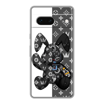 Силиконовый чехол на Google Pixel 7 с принтом Луи робот Силиконовый чехол на Google Pixel 7 с принтом Луи робот