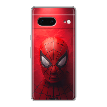 Силиконовый чехол на Google Pixel 7 с принтом Spiderman Человек паук Силиконовый чехол на Google Pixel 7 с принтом Spiderman Человек паук