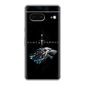 Силиконовый чехол на Google Pixel 7 с принтом Игра Престолов Game Thrones Силиконовый чехол на Google Pixel 7 с принтом Игра Престолов Game Thrones