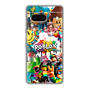 Силиконовый чехол на Google Pixel 7 с принтом Roblox Роблокс Силиконовый чехол на Google Pixel 7 с принтом Roblox Роблокс
