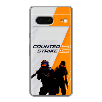 Силиконовый чехол на Google Pixel 7 с принтом Counter Strike Силиконовый чехол на Google Pixel 7 с принтом Counter Strike
