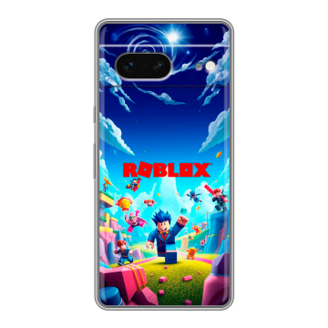 Силиконовый чехол на Google Pixel 7 с принтом Roblox Роблокс Силиконовый чехол на Google Pixel 7 с принтом Roblox Роблокс