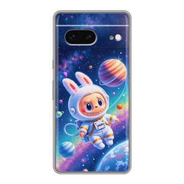 Силиконовый чехол на Google Pixel 7 с принтом Labubu Лабубу Силиконовый чехол на Google Pixel 7 с принтом Labubu Лабубу