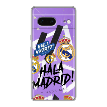 Силиконовый чехол на Google Pixel 7 с принтом Real Madrid Реал Мадрид Силиконовый чехол на Google Pixel 7 с принтом Real Madrid Реал Мадрид