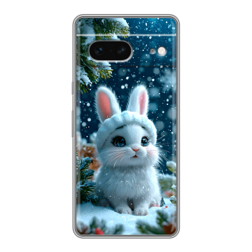 Силиконовый чехол на Google Pixel 7 с принтом Новый год Силиконовый чехол на Google Pixel 7 с принтом Новый год