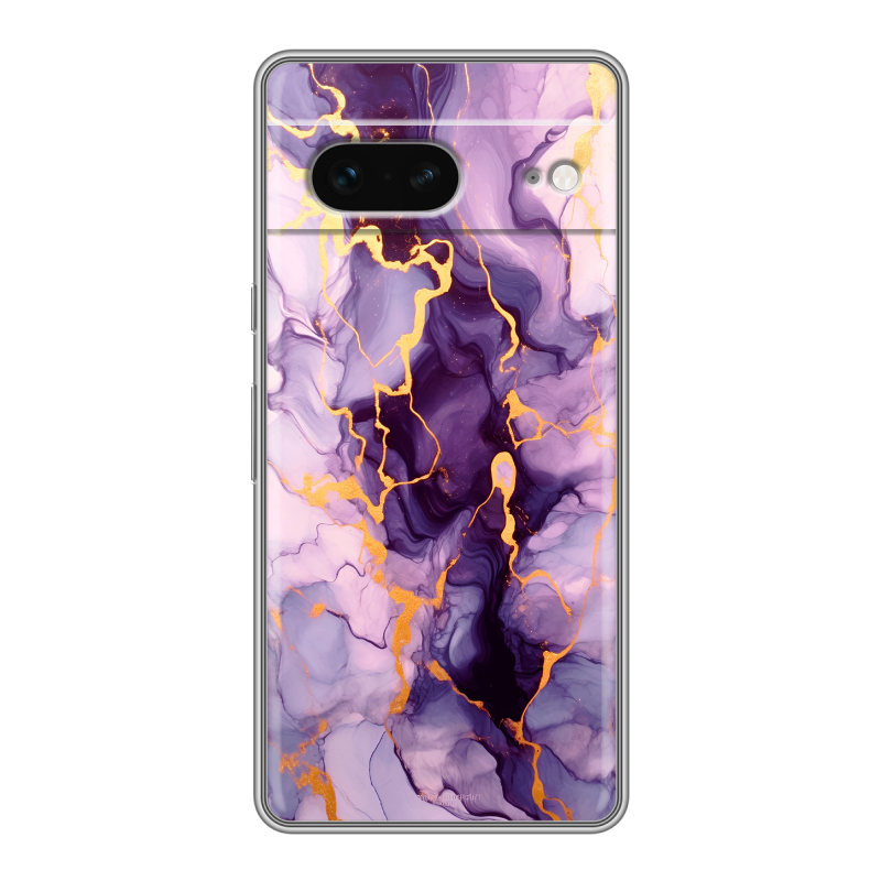 Силиконовый чехол на Google Pixel 7 с принтом Мрамор Силиконовый чехол на Google Pixel 7 с принтом Мрамор