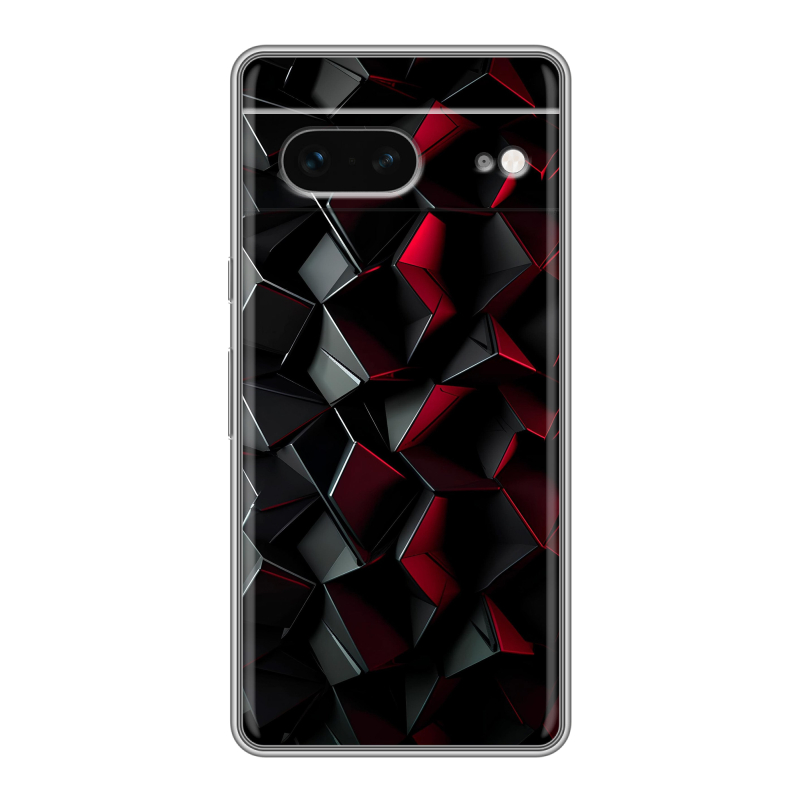 Силиконовый чехол на Google Pixel 7 с принтом Абстракция Силиконовый чехол на Google Pixel 7 с принтом Абстракция