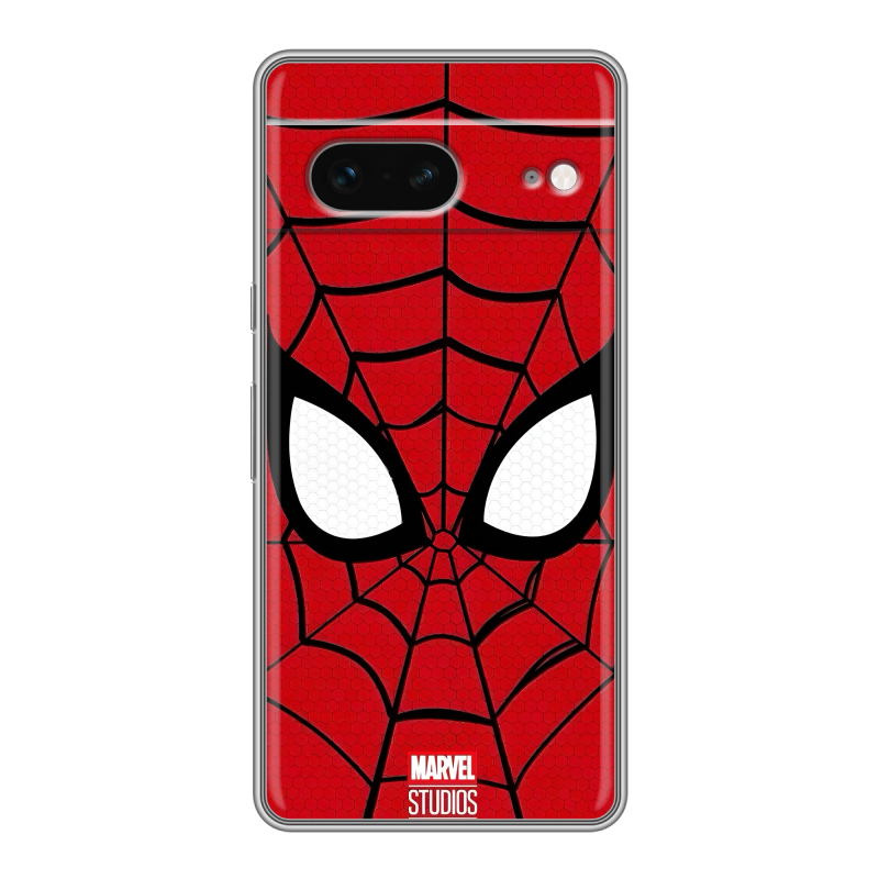 Силиконовый противоударный чехол на Google Pixel 7 с принтом человек паук spiderman Силиконовый противоударный чехол на Google Pixel 7 с принтом человек паук spiderman