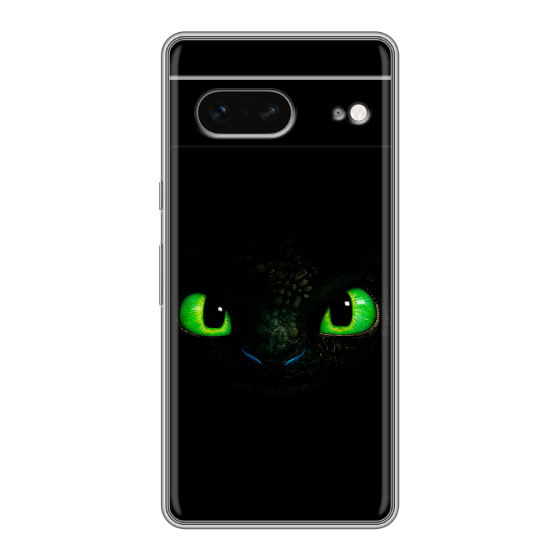 Силиконовый чехол на Google Pixel 7 с принтом Как приручить дракона Силиконовый чехол на Google Pixel 7 с принтом Как приручить дракона