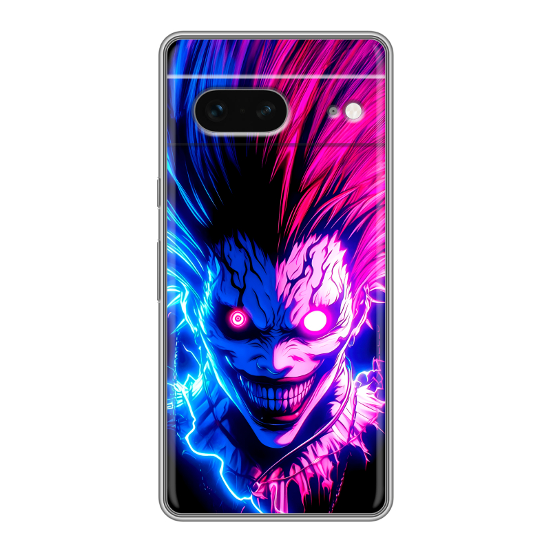 Силиконовый чехол на Google Pixel 7 с принтом Death note Тетрадь смерти Силиконовый чехол на Google Pixel 7 с принтом Death note Тетрадь смерти