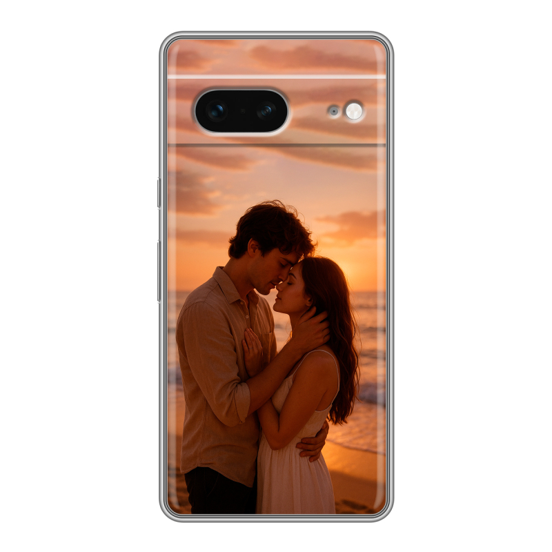 Силиконовый чехол на Google Pixel 7 с принтом Пользовательский 2 Силиконовый чехол на Google Pixel 7 с принтом Пользовательский 2