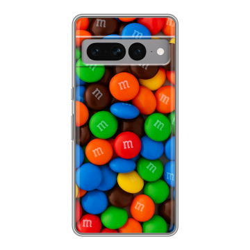 Силиконовый чехол на Google Pixel 7 Pro с принтом Конфеты Силиконовый чехол на Google Pixel 7 Pro с принтом Конфеты