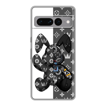 Силиконовый чехол на Google Pixel 7 Pro с принтом Луи робот Силиконовый чехол на Google Pixel 7 Pro с принтом Луи робот