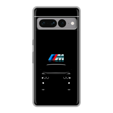 Силиконовый чехол на Google Pixel 7 Pro с принтом БМВ BMW Силиконовый чехол на Google Pixel 7 Pro с принтом БМВ BMW