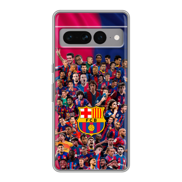 Силиконовый чехол на Google Pixel 7 Pro с принтом Барселона Barcelona Силиконовый чехол на Google Pixel 7 Pro с принтом Барселона Barcelona
