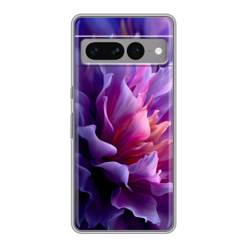Силиконовый чехол на Google Pixel 7 Pro с принтом женский цветы Силиконовый чехол на Google Pixel 7 Pro с принтом женский цветы
