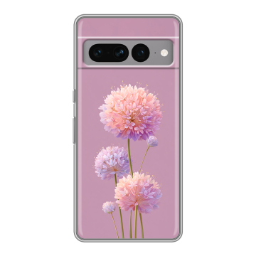 Силиконовый чехол на Google Pixel 7 Pro с принтом Цветы Силиконовый чехол на Google Pixel 7 Pro с принтом Цветы