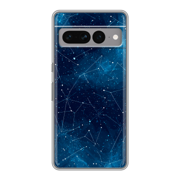 Силиконовый чехол на Google Pixel 7 Pro с принтом Космос звезды Силиконовый чехол на Google Pixel 7 Pro с принтом Космос звезды