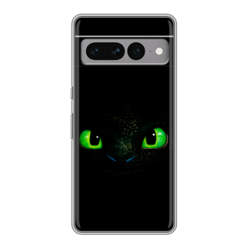 Силиконовый чехол на Google Pixel 7 Pro с принтом Как приручить дракона Силиконовый чехол на Google Pixel 7 Pro с принтом Как приручить дракона