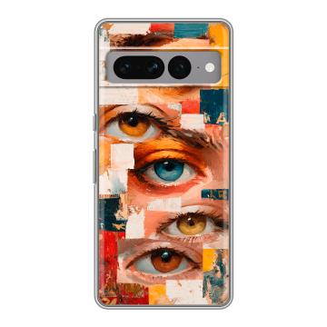 Силиконовый чехол на Google Pixel 7 Pro с принтом Модный принт Силиконовый чехол на Google Pixel 7 Pro с принтом Модный принт
