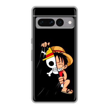 Силиконовый чехол на Google Pixel 7 Pro с принтом One Piece Ван Пис Силиконовый чехол на Google Pixel 7 Pro с принтом One Piece Ван Пис