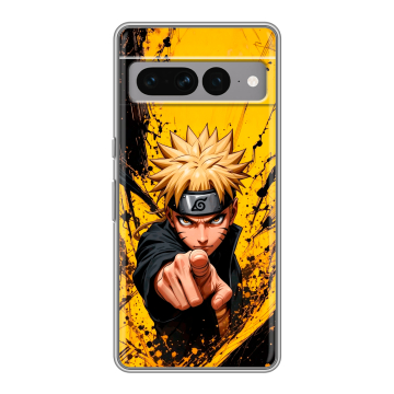 Силиконовый чехол на Google Pixel 7 Pro с принтом Naruto Наруто Силиконовый чехол на Google Pixel 7 Pro с принтом Naruto Наруто
