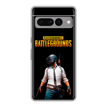 Силиконовый чехол на Google Pixel 7 Pro с принтом PUGB ПАГБ Силиконовый чехол на Google Pixel 7 Pro с принтом PUGB ПАГБ