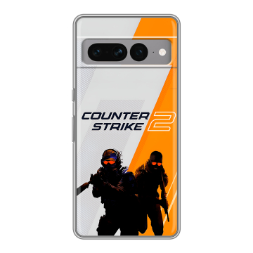 Силиконовый чехол на Google Pixel 7 Pro с принтом Counter Strike Силиконовый чехол на Google Pixel 7 Pro с принтом Counter Strike