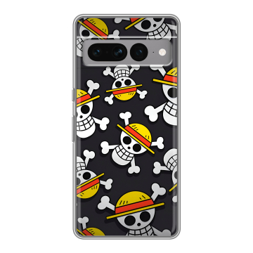 Силиконовый чехол на Google Pixel 7 Pro с принтом One Piece Ван Пис Силиконовый чехол на Google Pixel 7 Pro с принтом One Piece Ван Пис