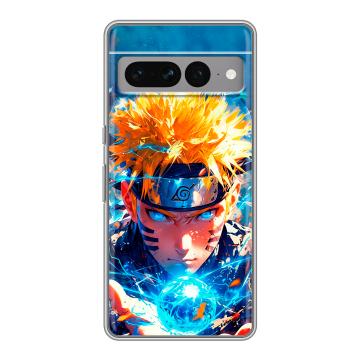 Силиконовый чехол на Google Pixel 7 Pro с принтом Аниме Наруто Naruto Силиконовый чехол на Google Pixel 7 Pro с принтом Аниме Наруто Naruto
