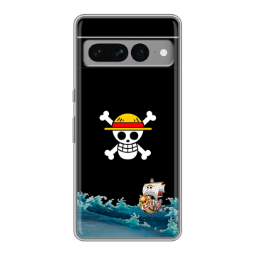 Силиконовый чехол на Google Pixel 7 Pro с принтом One Piece Ван Пис Силиконовый чехол на Google Pixel 7 Pro с принтом One Piece Ван Пис