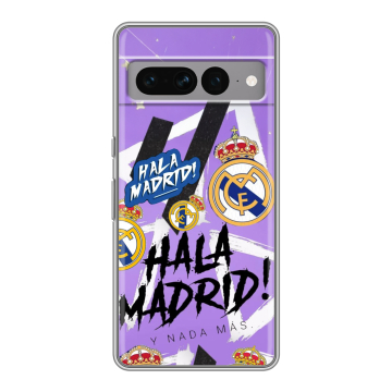Силиконовый чехол на Google Pixel 7 Pro с принтом Real Madrid Реал Мадрид Силиконовый чехол на Google Pixel 7 Pro с принтом Real Madrid Реал Мадрид