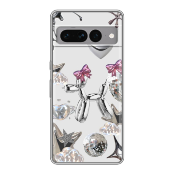 Силиконовый чехол на Google Pixel 7 Pro с принтом Y2K Силиконовый чехол на Google Pixel 7 Pro с принтом Y2K