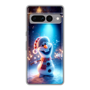 Силиконовый чехол на Google Pixel 7 Pro с принтом Новый год Силиконовый чехол на Google Pixel 7 Pro с принтом Новый год
