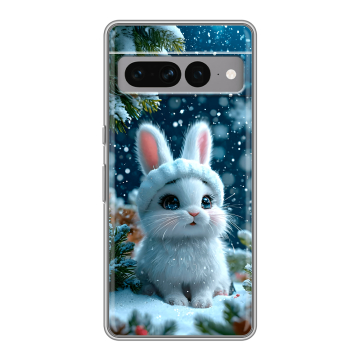 Силиконовый чехол на Google Pixel 7 Pro с принтом Новый год Силиконовый чехол на Google Pixel 7 Pro с принтом Новый год