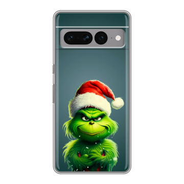 Силиконовый чехол на Google Pixel 7 Pro с принтом Новый год Силиконовый чехол на Google Pixel 7 Pro с принтом Новый год