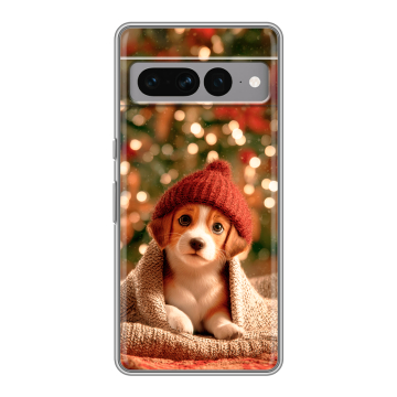 Силиконовый чехол на Google Pixel 7 Pro с принтом Новый год Силиконовый чехол на Google Pixel 7 Pro с принтом Новый год
